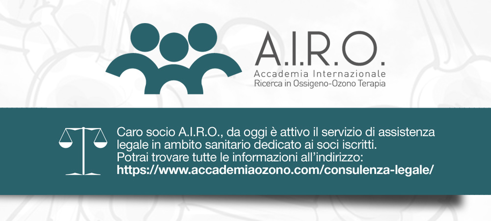 A.I.R.O.: Da oggi attivo il servizio di assistenza legale in ambito sanitario